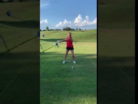 Video of golf swing