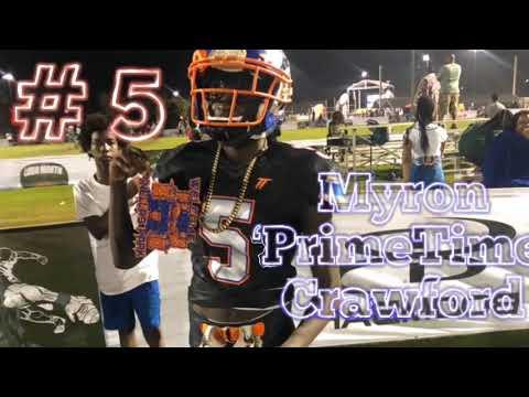 Video of Best of the bay Myron Crawford jr WR- CB