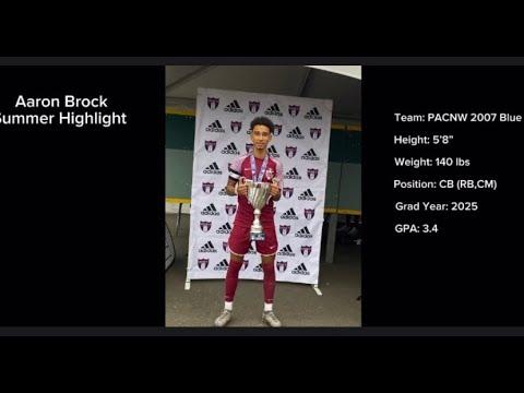 Video of Aaron Brock Summer 2023  Highlights 