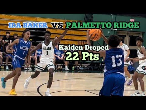 Video of Kaiden Crossdale: IDA BAKER HS vs PALMETTO RIDGE HS