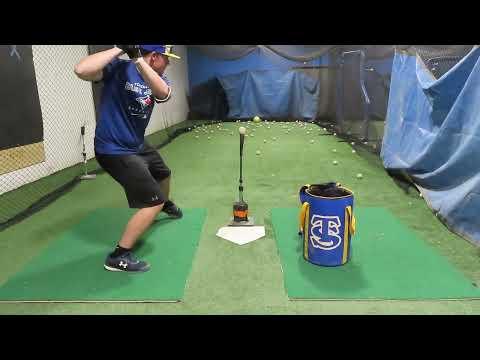 Video of Jaden Cohen Baseball Tee Work