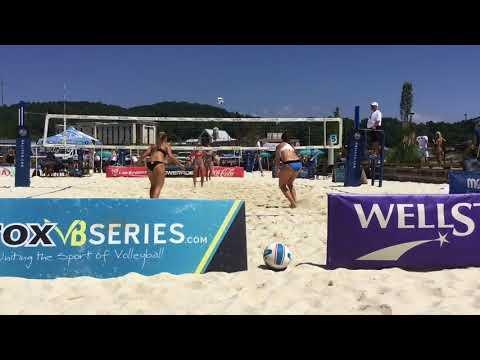 Video of Ellie Pedersen (Class of 2018) 6'1" Blocker Beach Volleyball Highlights