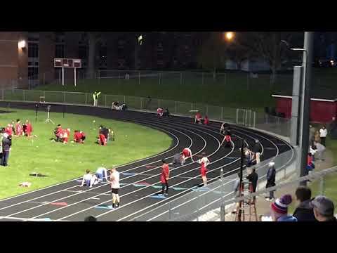 Video of May 2nd, 2019, Mississippi Valley Championship, Boys 4x400 relay, Anchor Leg white vest