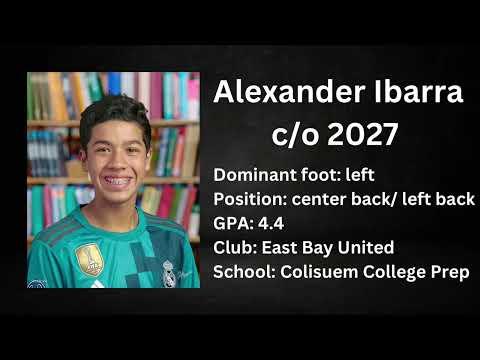 Video of Alexander Ibarra Fall 2023 Highlights
