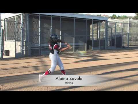 Video of Alaina Zavala, SS/2B - San Diego, CA - Class of 2018