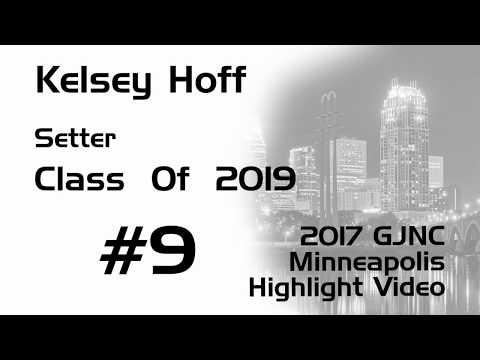Video of #9 Kelsey Hoff - Setter - Class of 2019 - 2017 GJNC Minneapolis
