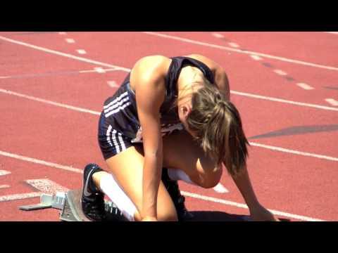 Video of 4x100 KS State Meet 2017 (Freshman Yr); (13:32-13:44) Lane 5; 3rd leg; Black jersey; wearing glasses)