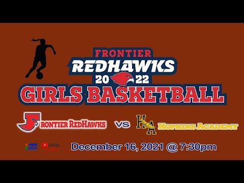 Video of Frontier Redhawks Girls Basketball Vs Hopkins Academy