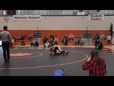 Video of Morghan Barna wrestling 