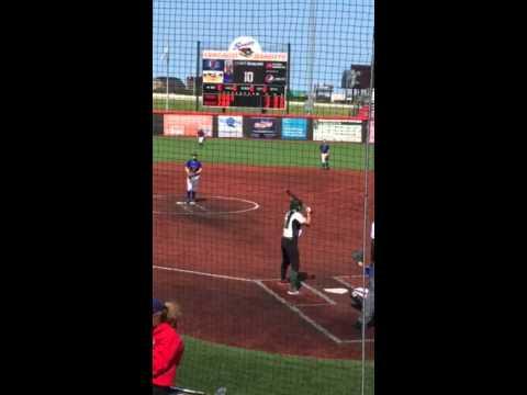 Video of Maddie Trost Pitching at Chicago Bandits Stadium 