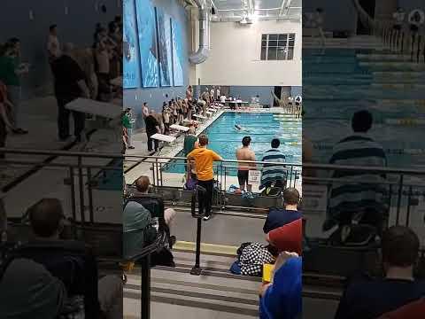 Video of 200 Medley Relay (1) Lane 4 (2nd Closest)