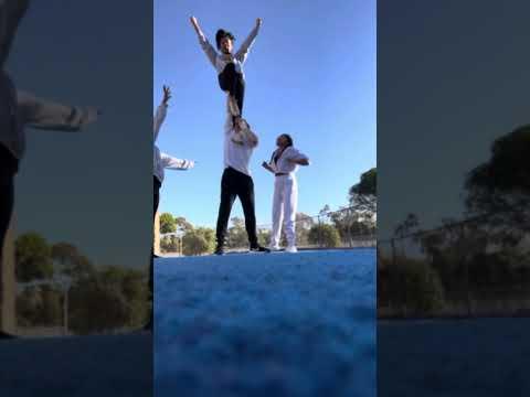 Video of Partner Stunts(Post-Injury)