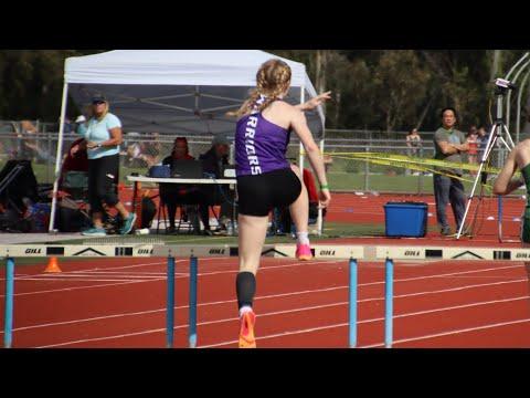 Video of 300 meter hurdles PR