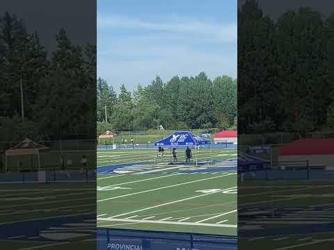 Video of 52.10 at BC high school provincial semi final (June 8, 2023)