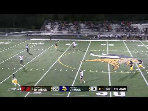 Video of Haslett vs St Johns Football 2020