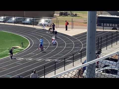 Video of 1st place 400m Thomas OK/4-16-21