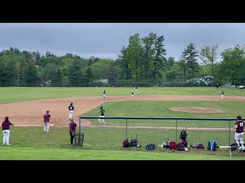 Video of triple to right field