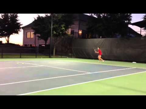 Video of Alexandra Santarelli - Tennis