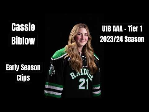 Video of Cassie Biblow - U18 AAA - 2023/24 Early Season Clips
