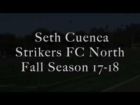 Video of Seth Cuenca (Senior) Highlight Video Strikers FC 17-18