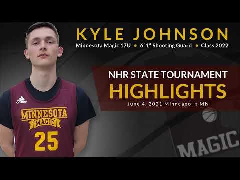 Video of Kyle Johnson NHR State Highlights Minneapolis MN, June 4, 2021