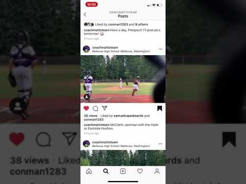 Video of Triple to Right Center in game July 2020