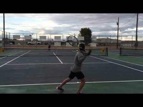 Video of Jaden Batty College Tennis Recruiting Video 