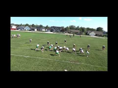 Video of My First Varsity Scrimmage At D-Tackle