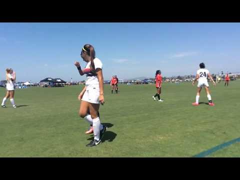 Video of Strikers FC ECNL 01 Player #11 OM Red Jersey