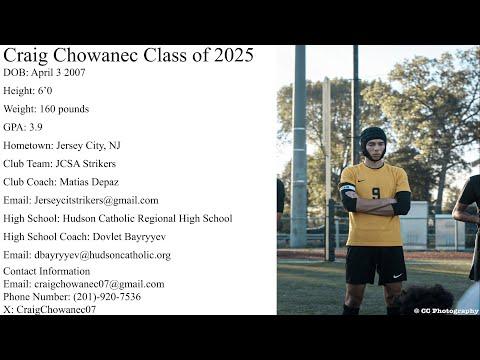 Video of Craig Chowanec Highlight Reel