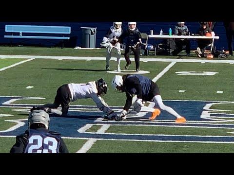 Video of Keegan Clark Faceoff and D Mid highlights 2023