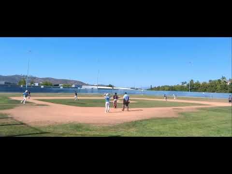 Video of Logan Wheat - Batting - Aug 2023 - RBI Triple to Gap in Right
