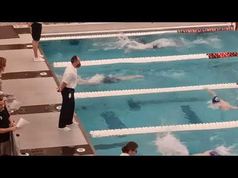 Video of 200 fly - 1:55.85 (Lane 2) - 3/26/23