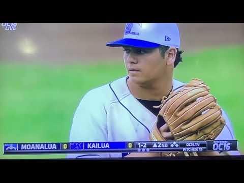 Video of Pitching Kailua vs Moanalua