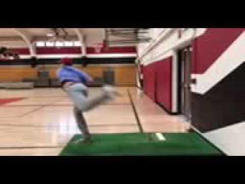 Video of Logan 91mph fastball 