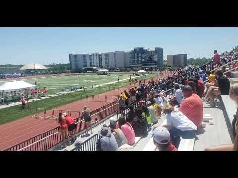 Video of 1st Place OSSAA State Track Meet PR 14.95
