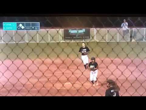 Video of 2023 SYLAR WILLIAMS 7.14 2 PUTOUTS IN SAME PLAY