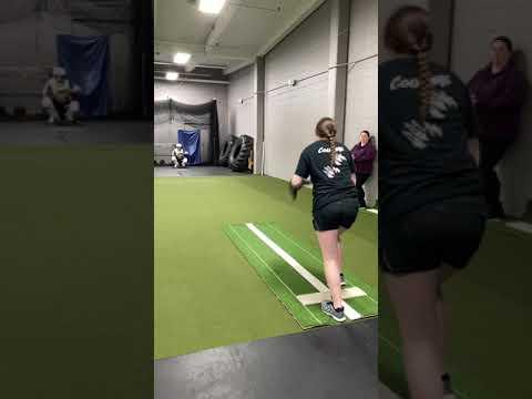 Video of Laken's Pitching lesson 