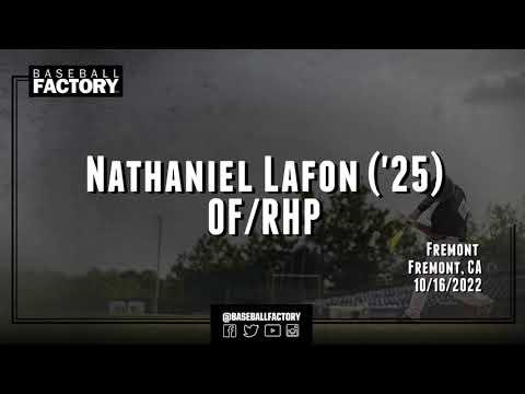 Video of 2025 Nathaniel Lafon- P/OF Recruiting Video
