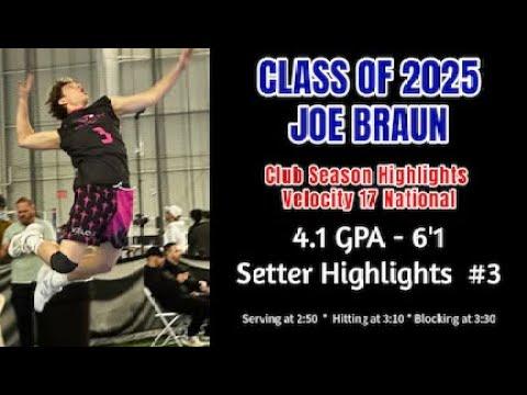 Video of Joe Braun - 17 National Highlights - Updated Feb 2024