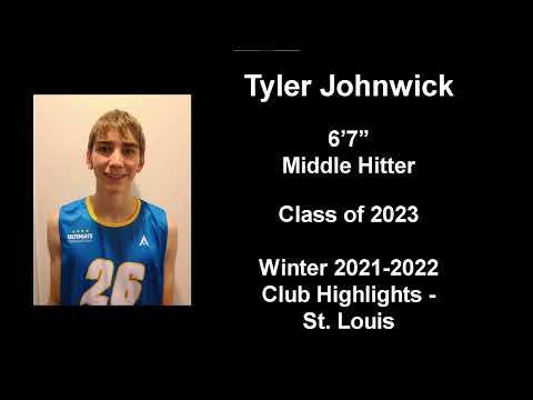 Video of Tyler Johnwick 6'7" 2023 MH: 17U/Winter Club Highlights - Part Two (2022)