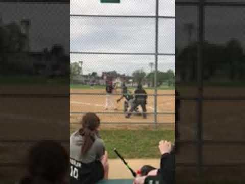 Video of Wayne Campbell bases loaded base hit