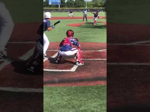 Video of Throwing Runner out