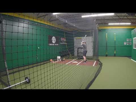 Video of Jackson Armiger Recruiting Video Hitting Cage Work
