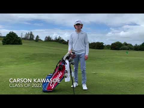 Video of Carson Kawasoe - Class of 2022 - Golf Recruiting Video