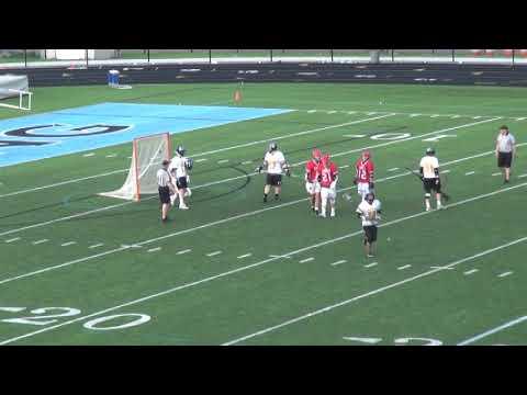 Video of At 1:38 of video Sam 12 Red Jersey Intercepts pass and scores a goal