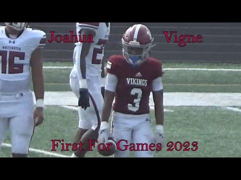 Video of Joshua Vigne Frist 4 Games Class of 2024