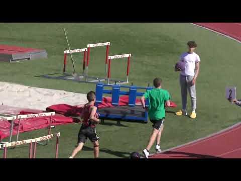 Video of 1600 meter Alex Garbin time - 4:54 - 4/19/2023