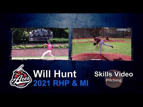 Video of 2021 Will Hunt: Skills Video - Pitching