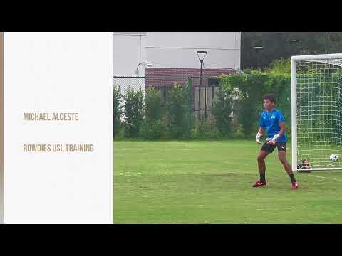 Video of Michael Alceste GK 2023 - Tampa Bay Rowdies Training